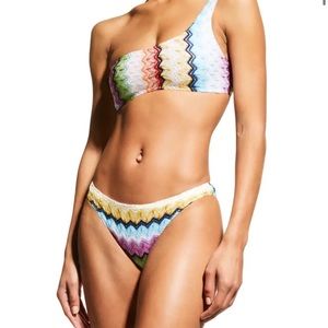Missoni one shoulder swim